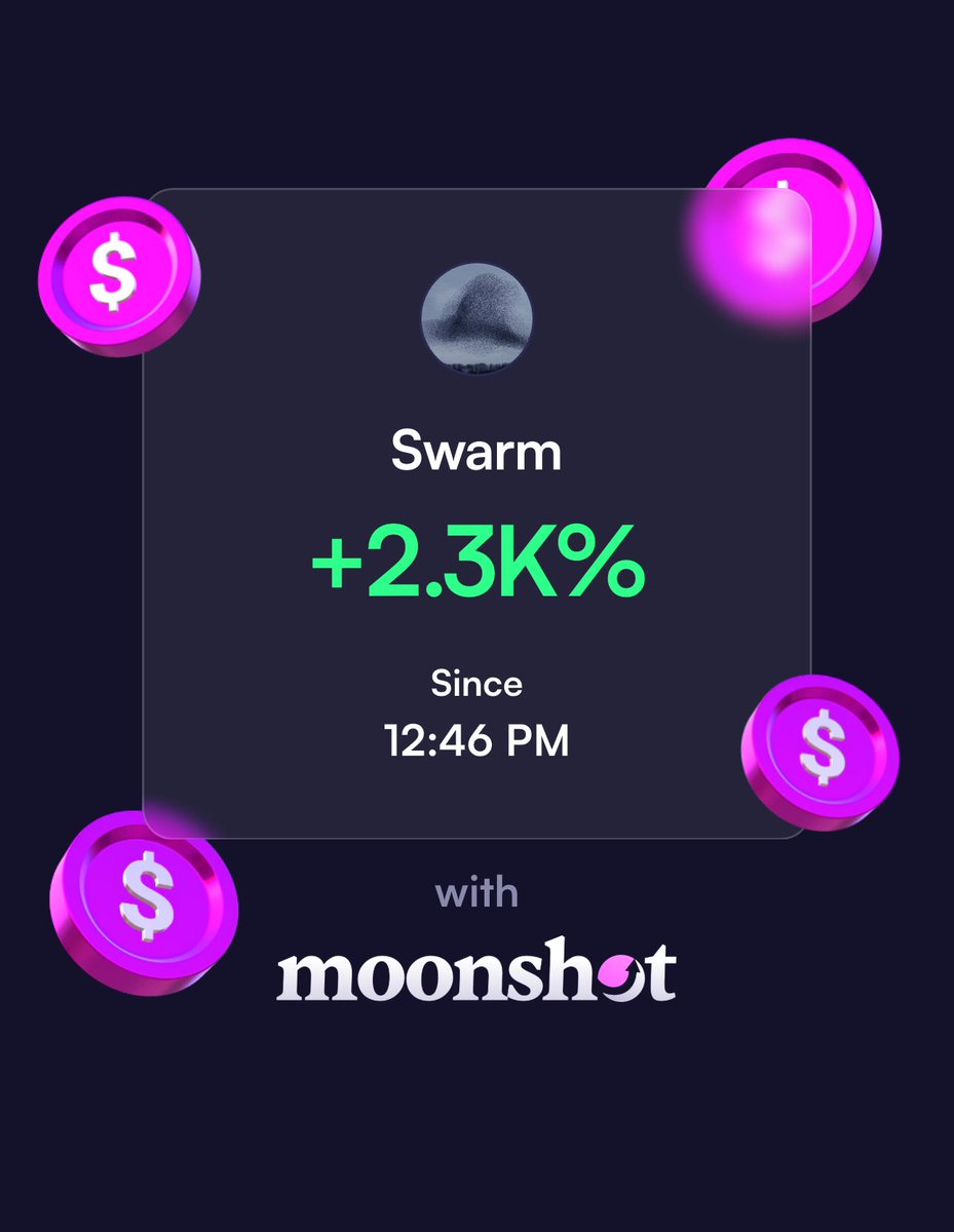 d_gilz yo can i just say, yall got the best web3 app ever, i came back to  crypto because of moonshot now i got a groupchat of 10 irl normie friends i