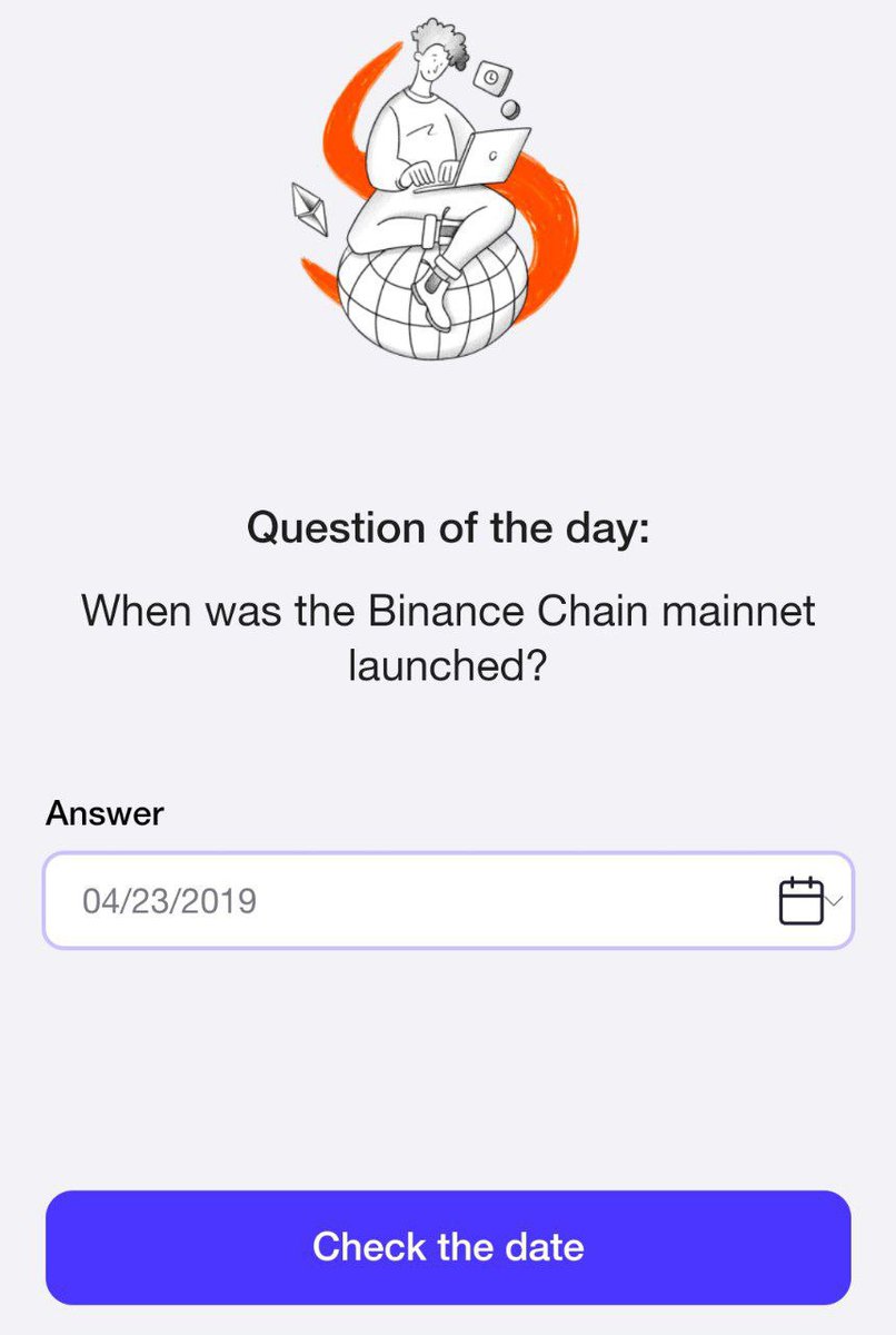 RubiMigration's tweet image. ⭕ TimeFarm Daily Quiz
📅 13 OCT, 2024
🪙🪙🪙🪙🪙🪙🪙
📢Today's Answer - 23 April 2019
✅Open Bot
✅Click "Earn" & click "Oracle Of time"
✓✓✓✓✓✓✓✓✓✓✓
#TimeFarm #Timecode #Bitcoin #Blum #Yescoin