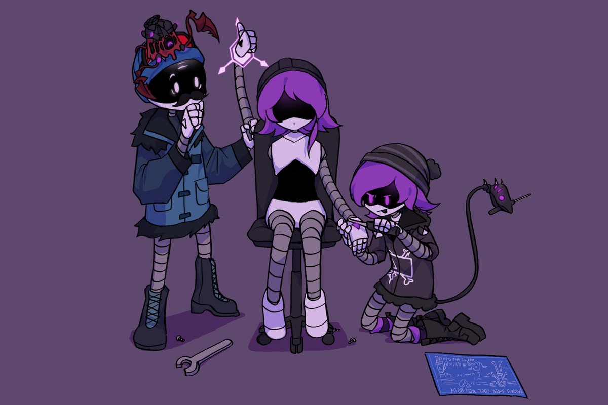 mayun_iki's tweet image. the doorman&apos;s newest project :D 

#murderdrones #khandoorman #noridoorman #uzidoorman