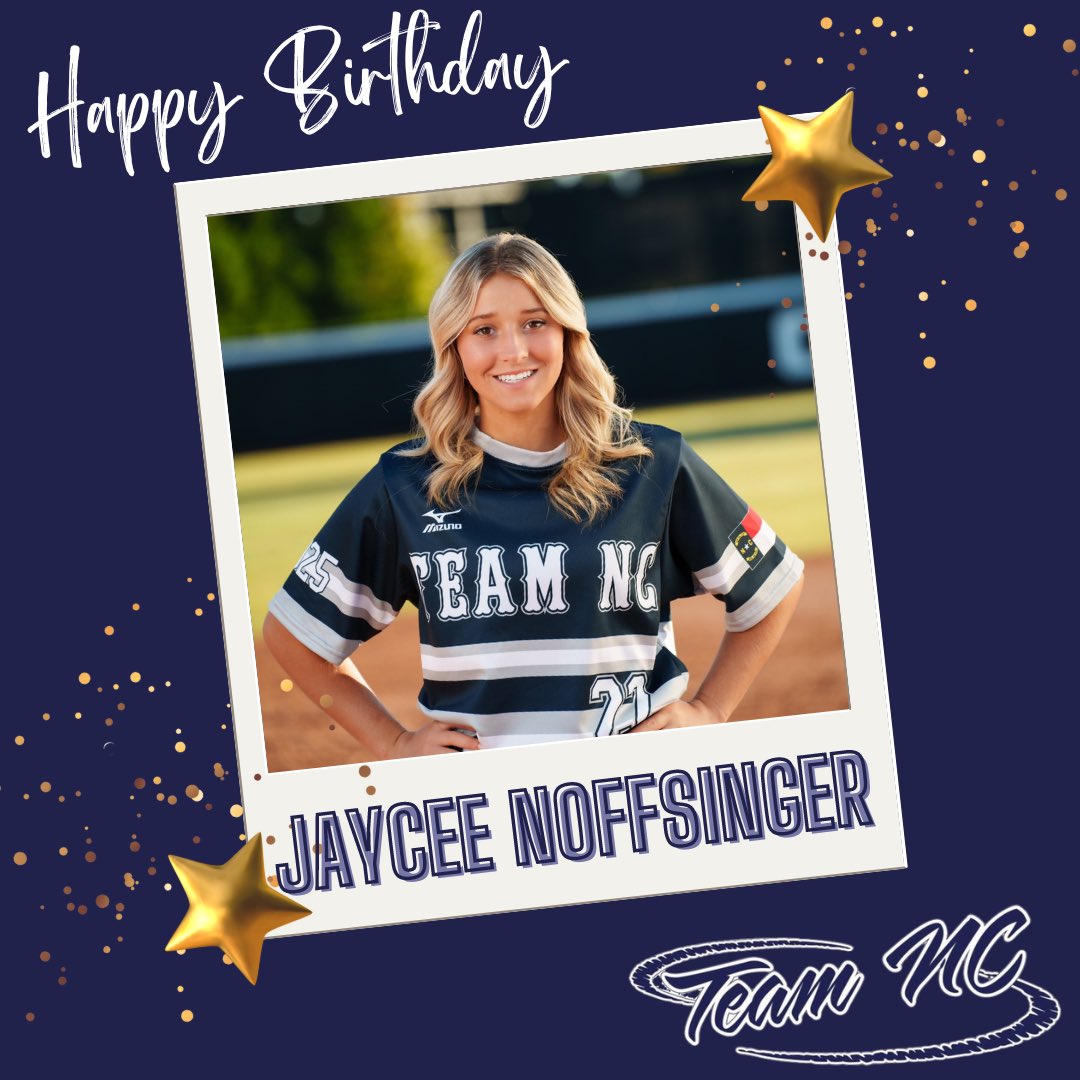 Happy 🥳 Birthday to <a href="/RoyalsSball/">Queens Softball</a> commit <a href="/Jaynoff6/">Jaycee Noffsinger</a>!! We’re excited to celebrate with you at the field today!! Enjoy YOUR day! #TeamNC
