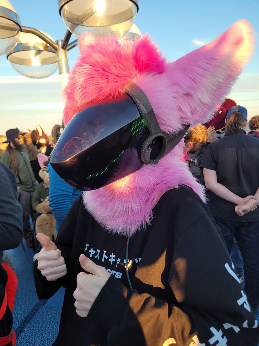 NullToasterD's tweet photo. Toaster is happy the wind didnt violently rip their face off. #fursuit #furfloat
@JustCatsWear https://t.co/nxFauucArJ