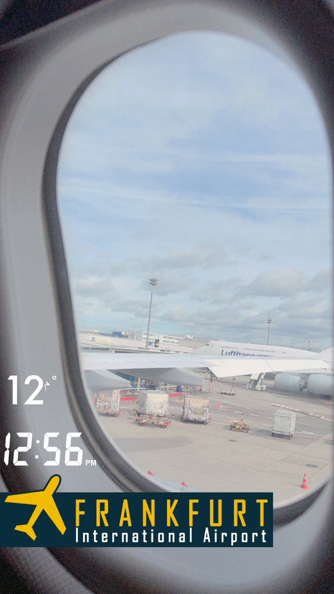 الحمدلله والشكر له وحده لاشريك له
الحمدلله الذي هدانا لهذا وماكنّا لنهتدي 
لولا ان هدانا الله 
من مطار فرانكفورت الدولي .
نعود لأرض الوطن باذن الله بعد غياب طويل . 

واليوم غاية رغبتي لو تمنيت
فرقاك و أنته ما تبي إلا فراقي

واللي على بعده من البعد حنيت
وينتابني عقب الحنين إشتياقي