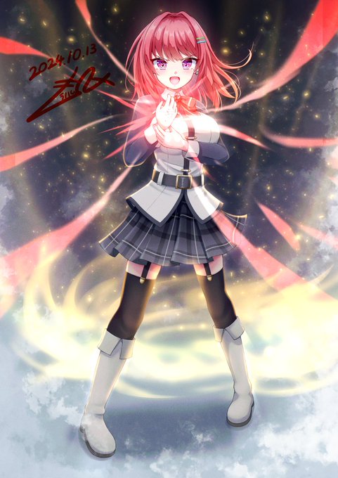 Vライバー花宮ゆりねさんのお誕生日イラストを描かせていただきました!✨
人類の運命を賭けて戦う姿をイメージしてのお仕立てです!🐿
改めて、お誕生日おめでとうございました!🎉🎉🎉

#すぺありぶ・どらごん 