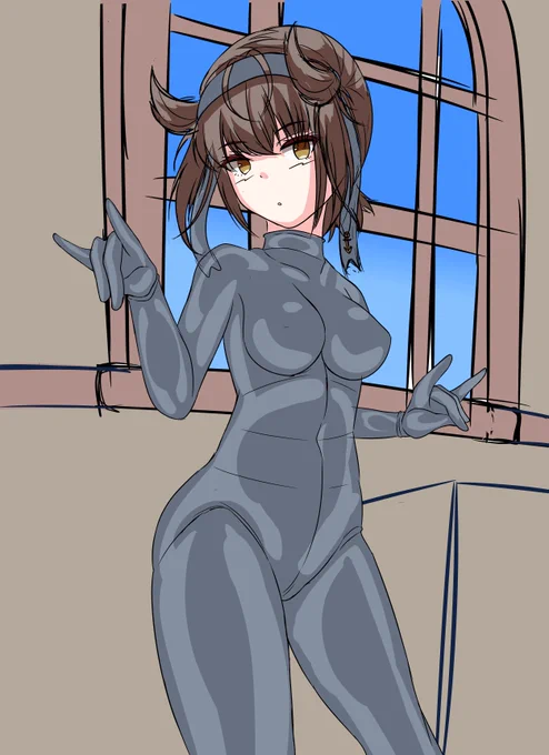 次予定ぴっちり初月ちゃん(新しくなった塗りを全力で試したい)
