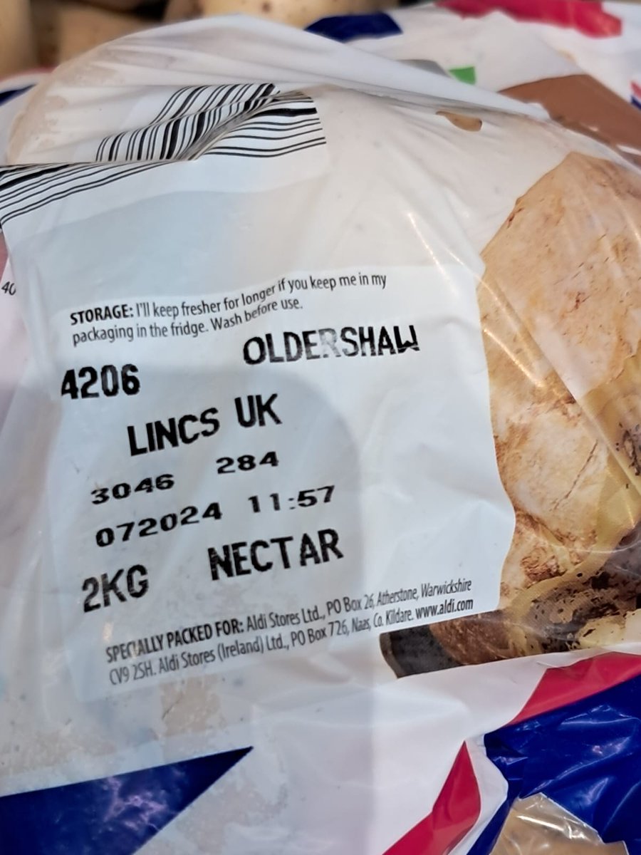 KyotoFreedom00's tweet photo. @AldiUK 
Hi Aldi we never had problems with your potatoes but this variety here gave severe allergies&amp; skin reaction to our child. As soon as he switched to another variety, he recovered.Not sure what this farmer uses to grow his potatoes but u shld hv a look. #allergy #potato https://t.co/Ka59trOTEO