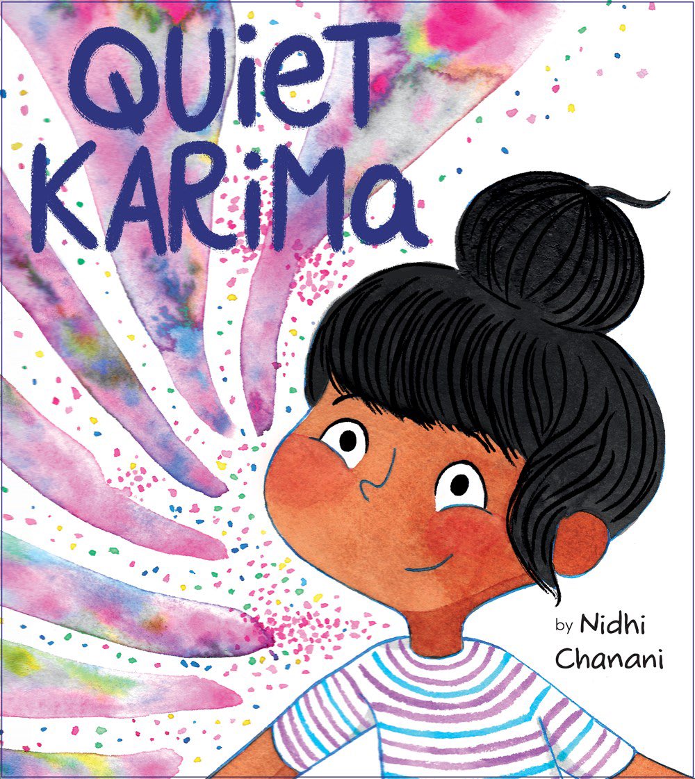 We sure are celebrating a book birthday this week! Congratulations to @nidhiart on the release of her new picture book QUIET KARIMA. Happy book birthday and welcome to the world!
