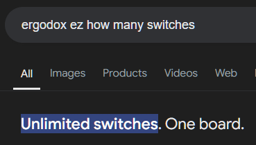 MaryJMajesty's tweet photo. I'm trying to look up how many key switches a keyboard has. Thanks, Google. https://t.co/ANQ5RXWMvV
