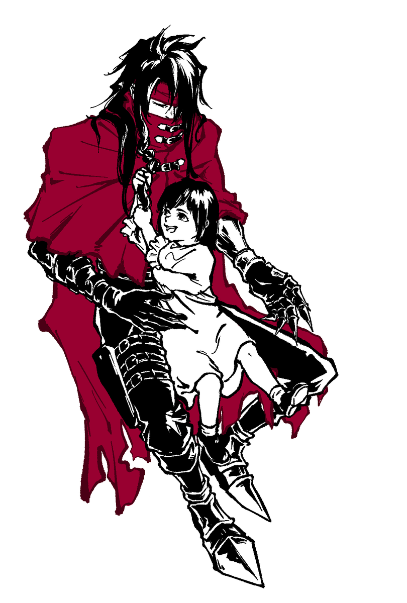 itsSTRInotSIRI's tweet photo. *to AC Marlene: it's uncle Vince, don't u remember ? 

🥳🎉🎊🎂
#VincentValentine  
#HappyBirthdayVincent https://t.co/26xVYM6KLn