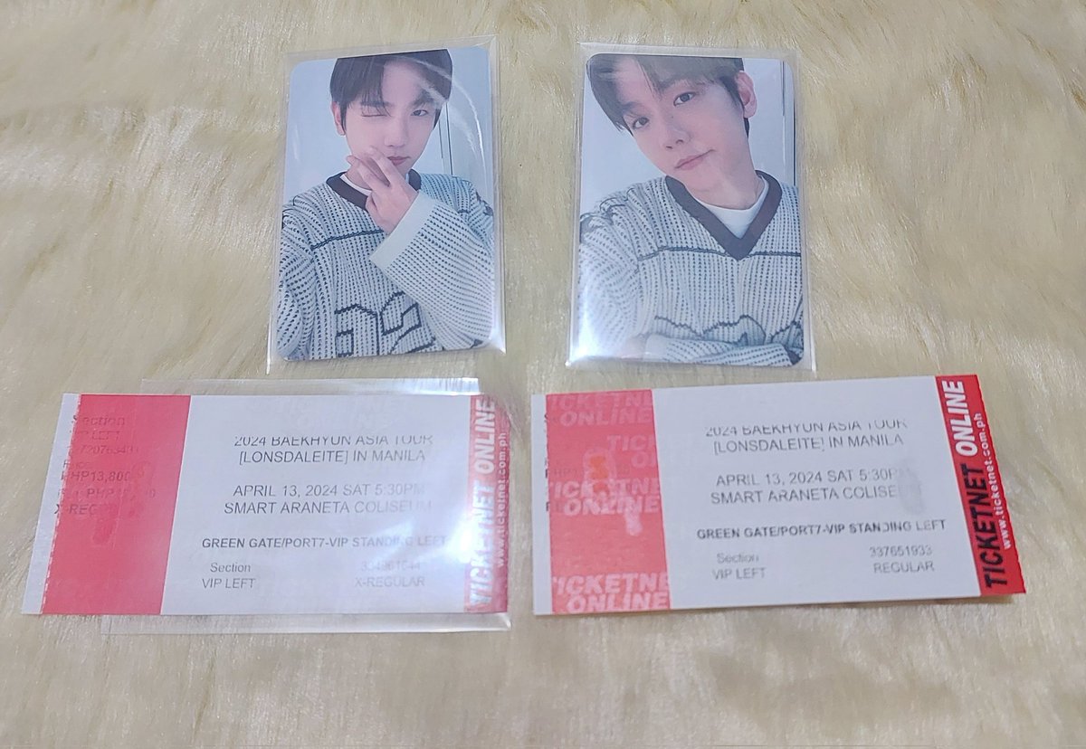 [WTS|LFB]

#Baekhyun #lonsdaleite special concert photocards .🍓 

🔖10,000 each
— Onhand and ready.
— No Cancellation.
— DNC if sensitive w/ marks.

🗓️ DOP: October 30 , Rem Bal November 15

🏧 MOP: Gcash

🚚 MOD: Sdd / J&amp;T / Flash
Pls help rt 🙏 Thank you