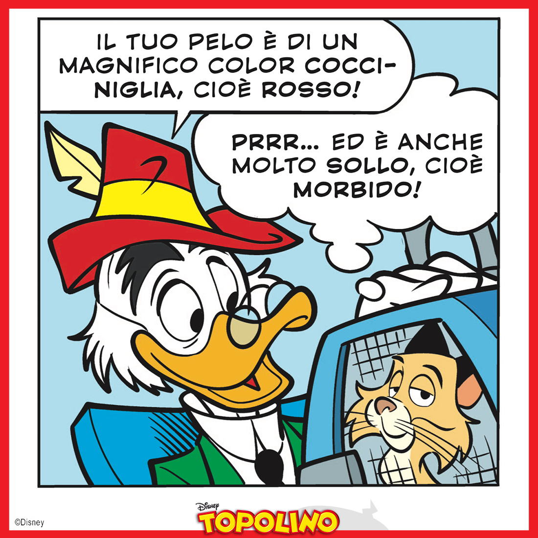 TopolinoIT's tweet photo. Sempre alla scoperta di nuove parole, su #TopolinoMagazine! https://t.co/pnCz0as2Ga
