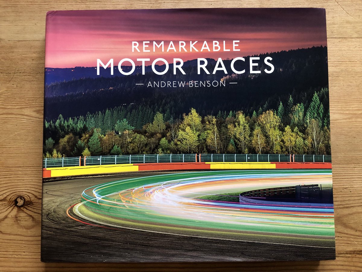 A quiet F1 w/e has meant time to catch up on the mspt venues book by ⁦<a href="/andrewbensonf1/">Andrew Benson</a>⁩ Great variety, from circuits to hillclimbs and more including insight from Alonso on Le Mans and much-missed Gil de Ferran on Indianapolis; fascinating. ⁦<a href="/PavilionBooks/">Pavilion Books</a>⁩