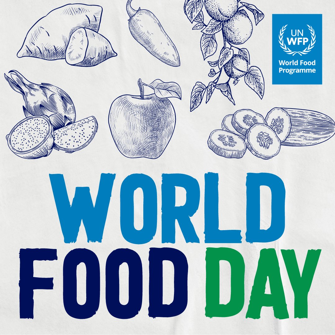Today is #WorldFoodDay! ✨🌍🍛

Food security is the foundation for a stable, sustainable, and hopeful future. Let’s work together to ensure no one is left behind.🌾#WFD2024