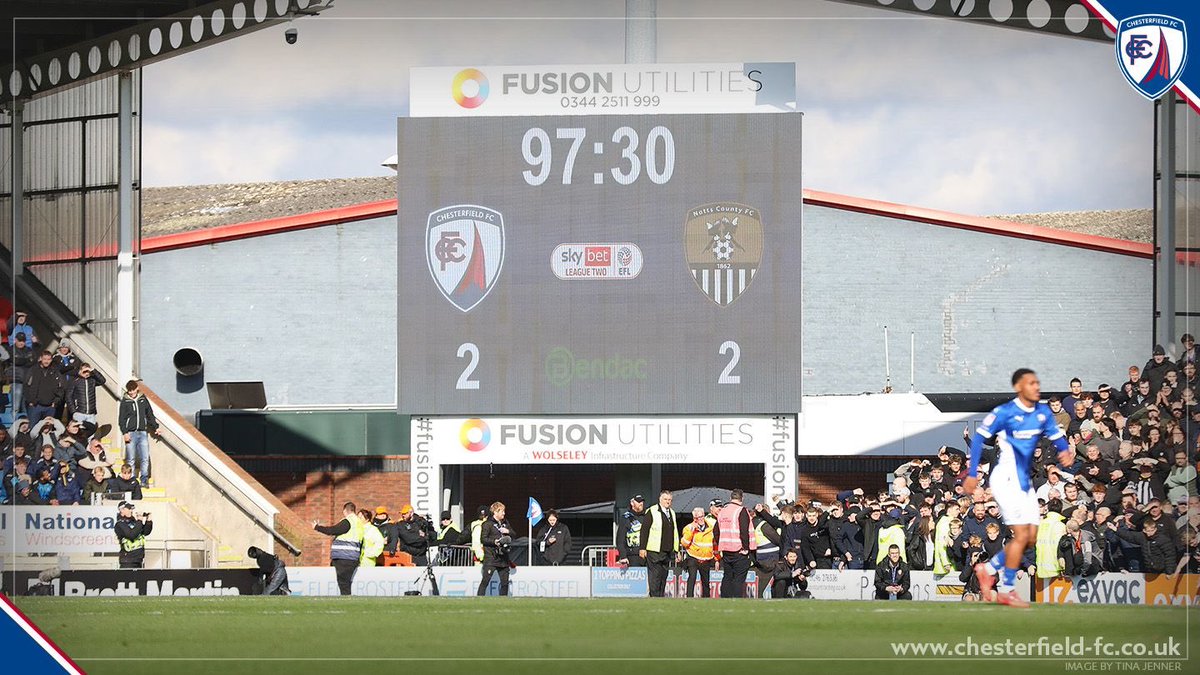 Listen to the latest After the Whistle podcast, featuring commentary highlights and post-match interviews from the home draw against Notts County, as heard on <a href="/1866Sport/">1866 Sport</a> 👇

chesterfield-fc.co.uk/news/after-the…