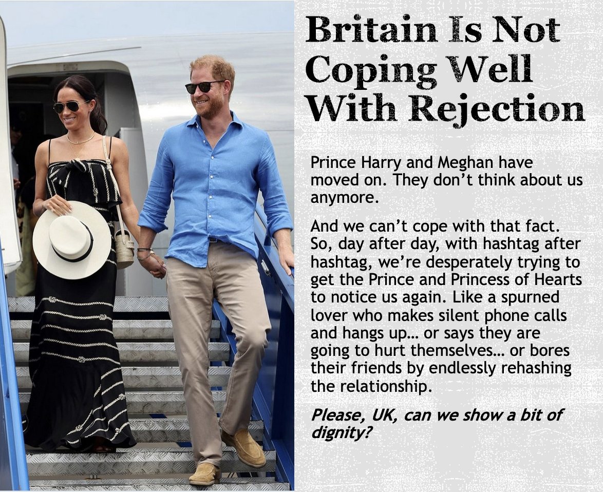 brewerelac's tweet image. Between the trousering of cash by Royal Family, Prince Andrew's - ahem - associations, and our deranged stalking of Princess Meghan and Prince Harry, it's getting more and more embarrassing to be a Brit.