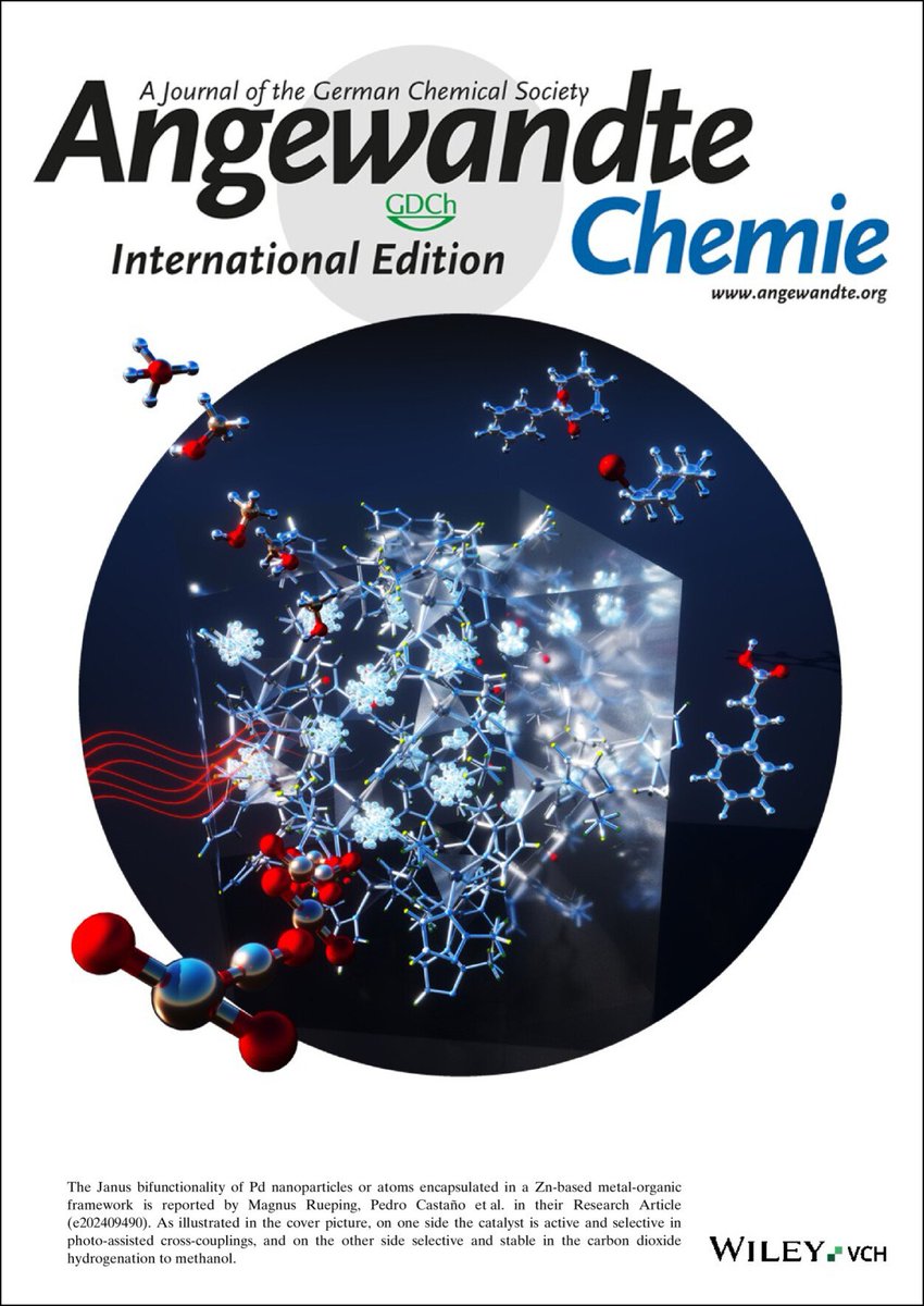 Enrique V. Ramos Fernandez (@enriquevramosf1) on Twitter photo Our latest article "Highly Dispersed Pd@ZIF-8 for Photo-Assisted Cross-Couplings and CO₂ to Methanol: Activity and Selectivity Insights" has reached the cover of Angewandte Chemie!!!!
Check out our cover <a href="/IUMAUA/">IUMA</a>, <a href="/KaustResearch/">KAUST Research</a>, <a href="/MuRE_group/">Multiscale Reaction Engineering</a>, <a href="/LMA_UA/">Laboratorio de Materiales Avanzados</a> onlinelibrary.wiley.com/doi/epdf/10.10… Our latest article "Highly Dispersed Pd@ZIF-8 for Photo-Assisted Cross-Couplings and CO₂ to Methanol: Activity and Selectivity Insights" has reached the cover of Angewandte Chemie!!!!
Check out our cover <a href="/IUMAUA/">IUMA</a>, <a href="/KaustResearch/">KAUST Research</a>, <a href="/MuRE_group/">Multiscale Reaction Engineering</a>, <a href="/LMA_UA/">Laboratorio de Materiales Avanzados</a> onlinelibrary.wiley.com/doi/epdf/10.10…