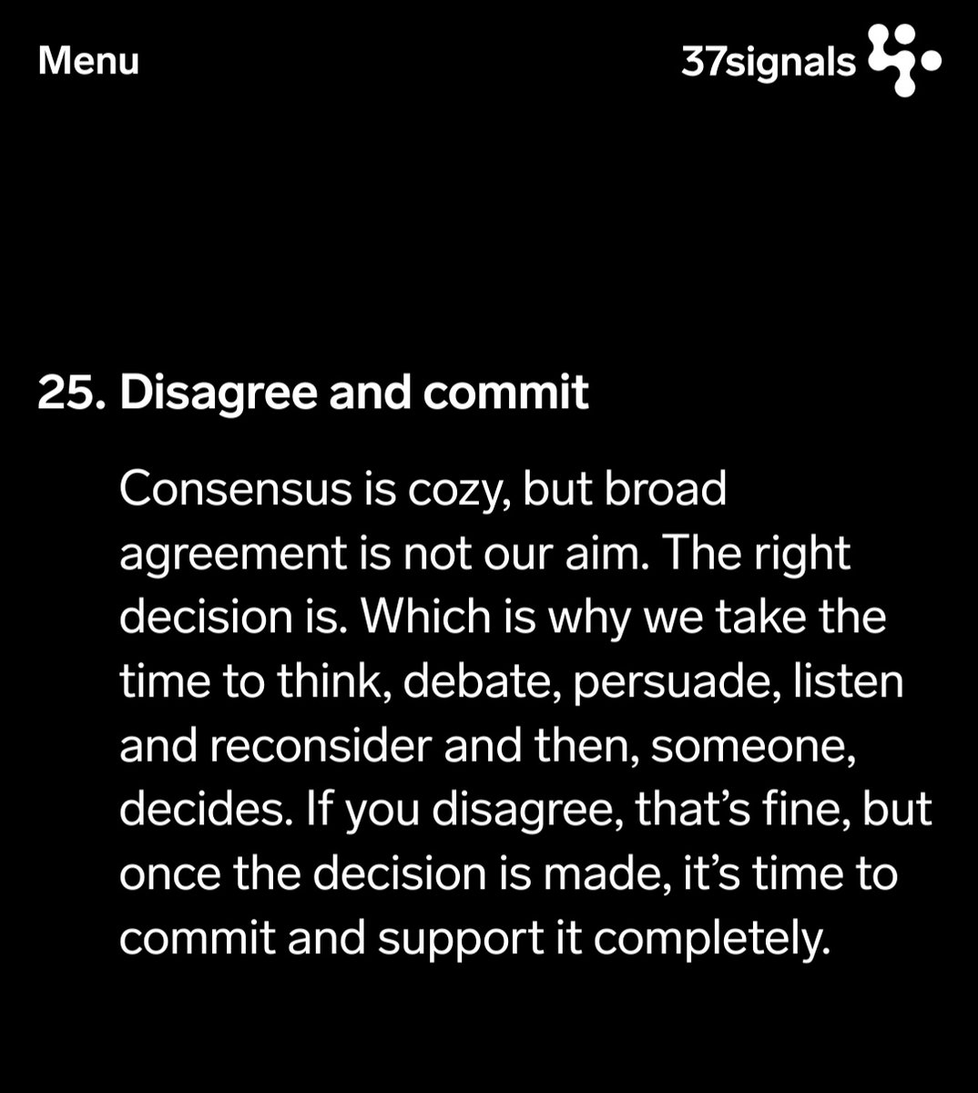 Regla Cero para ser un militante de izquierdas

Visto en <a href="/37signals/">37signals</a>