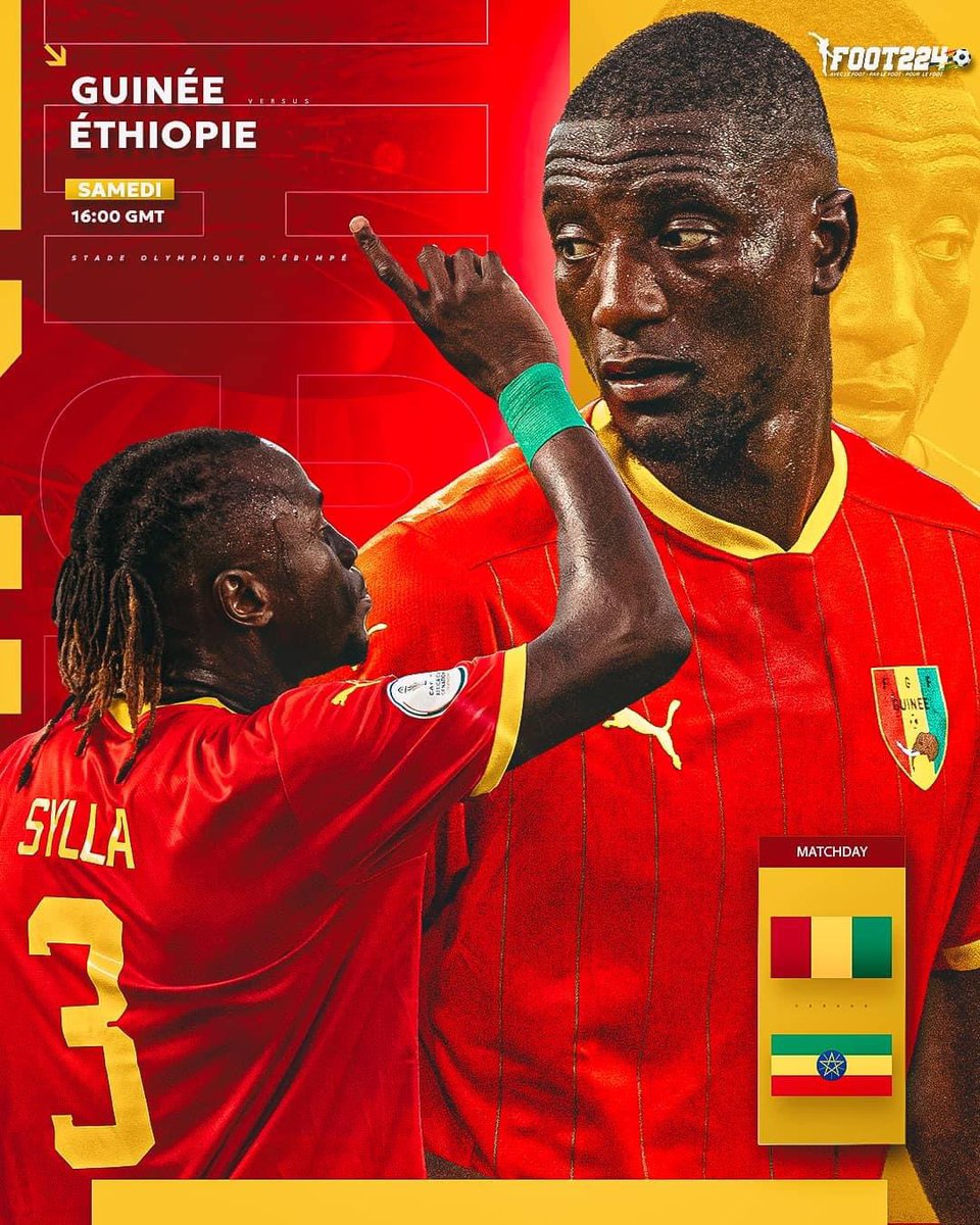 AlphaBayo10's tweet photo. Bravo au Syli National pour cette belle victoire. Nous sommes fiers de vous.
#gbingbinso https://t.co/wB3bGomHlk