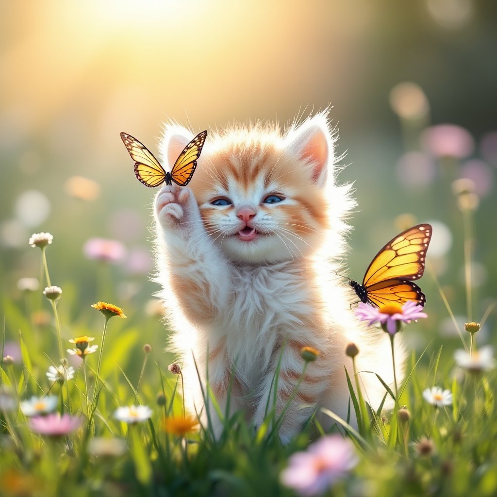 Can you generate a cuter image than this? I bet you can't! 😀 #Promptshare in ALT. Use aitoolbox.org/#/imagegenerat… for #free 

#AI #Dalle #AIArt #MidjourneyAI