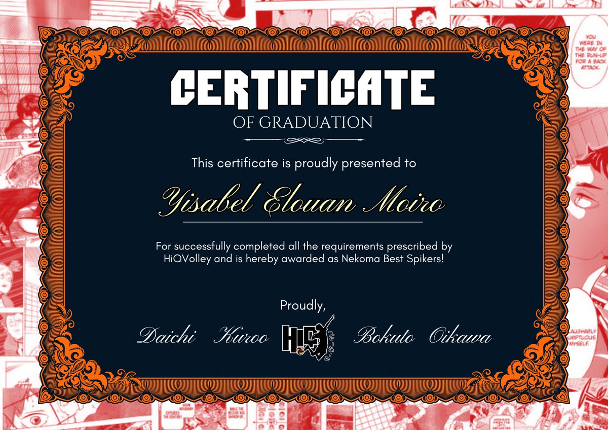 <a href="/HiQVolley/">CLOSE DOWN. 🏐</a> thank you, best captains! 🥺🤍 BIG BIG BIG THANKS UNTUK CAPTAIN DAICHI, CAPTAIN OIKAWA, CAPTAIN BOKUTO, DAN CAPTAIN KUROO! 🥺🤍