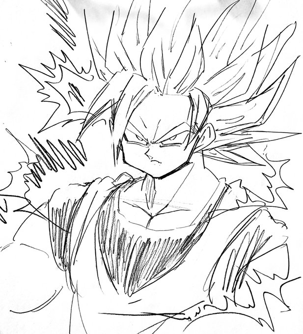 ついでに超サイヤ人2悟空 