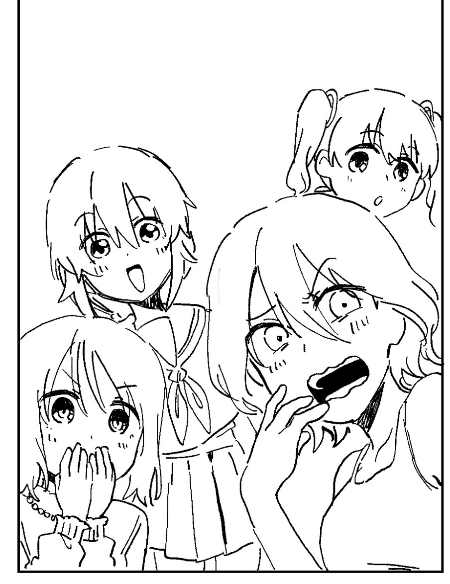 #絹子さんは創作を欲している
これは途中で飽きた漫画のコマです 
