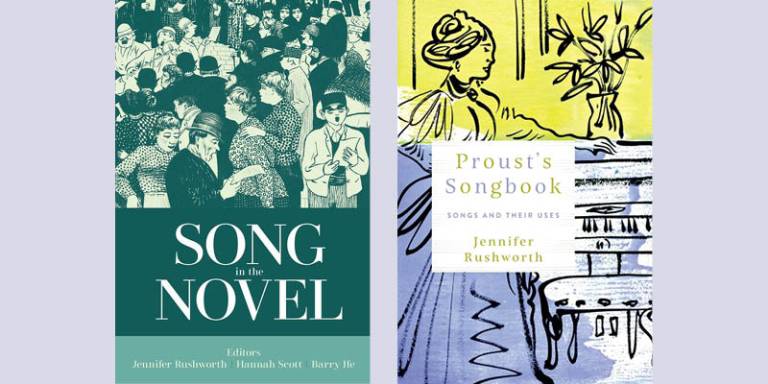 A recital with <a href="/caracurran/">cara curran</a> &amp; Melanie Jones to celebrate the double book launch of Jennifer Rushworth's 'Proust’s Songbook' and 'Song in the Novel' by Jennifer Rushworth, <a href="/DrHannahScott/">Hannah Scott</a>, and <a href="/BarryIfe/">Barry Ife</a>. What a wonderful start to the academic year! <a href="/UCL_IAS/">UCL IAS @ucl-ias.bsky.social</a> <a href="/UCLSELCS/">UCL SELCS/CMII</a>