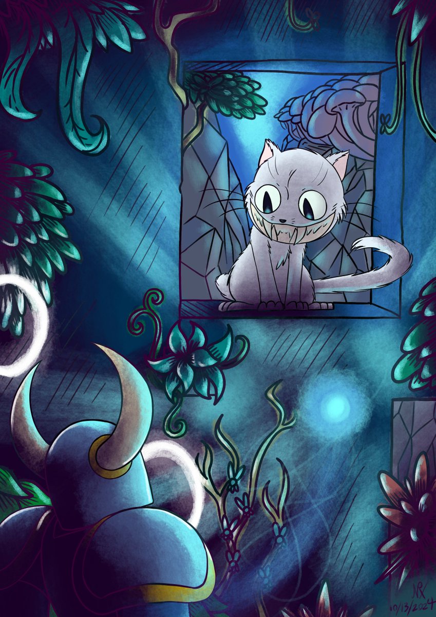 Is that a Spade? How curious, You're not from around here are you?
#OFF #Shovelknight