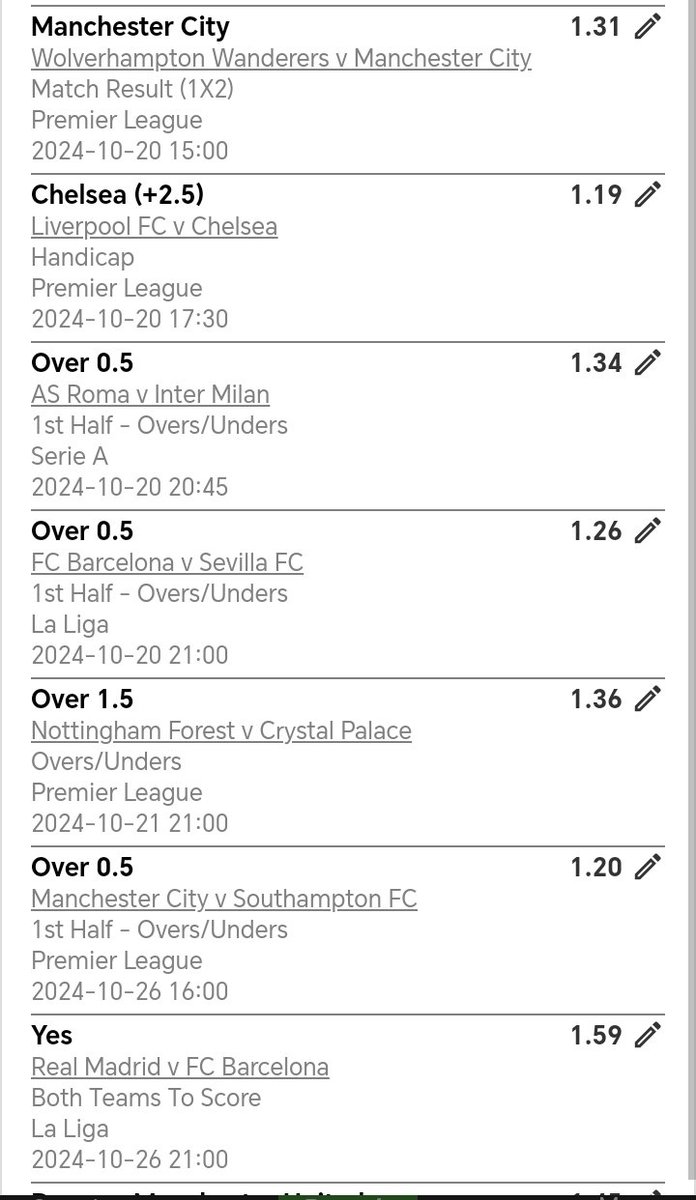 zubenathihlong2's tweet photo. Good morning Fam.
X80148490
Train O'clock 🚉🚉
We continue to deliver Quality over Quantity.
Made this train early as I won't be active coming weekend its Mrs H birthday on the 16th. These odds are part of celebrating her.
@everyone
#MoneyHateNoise https://t.co/TxW2uSkMHz