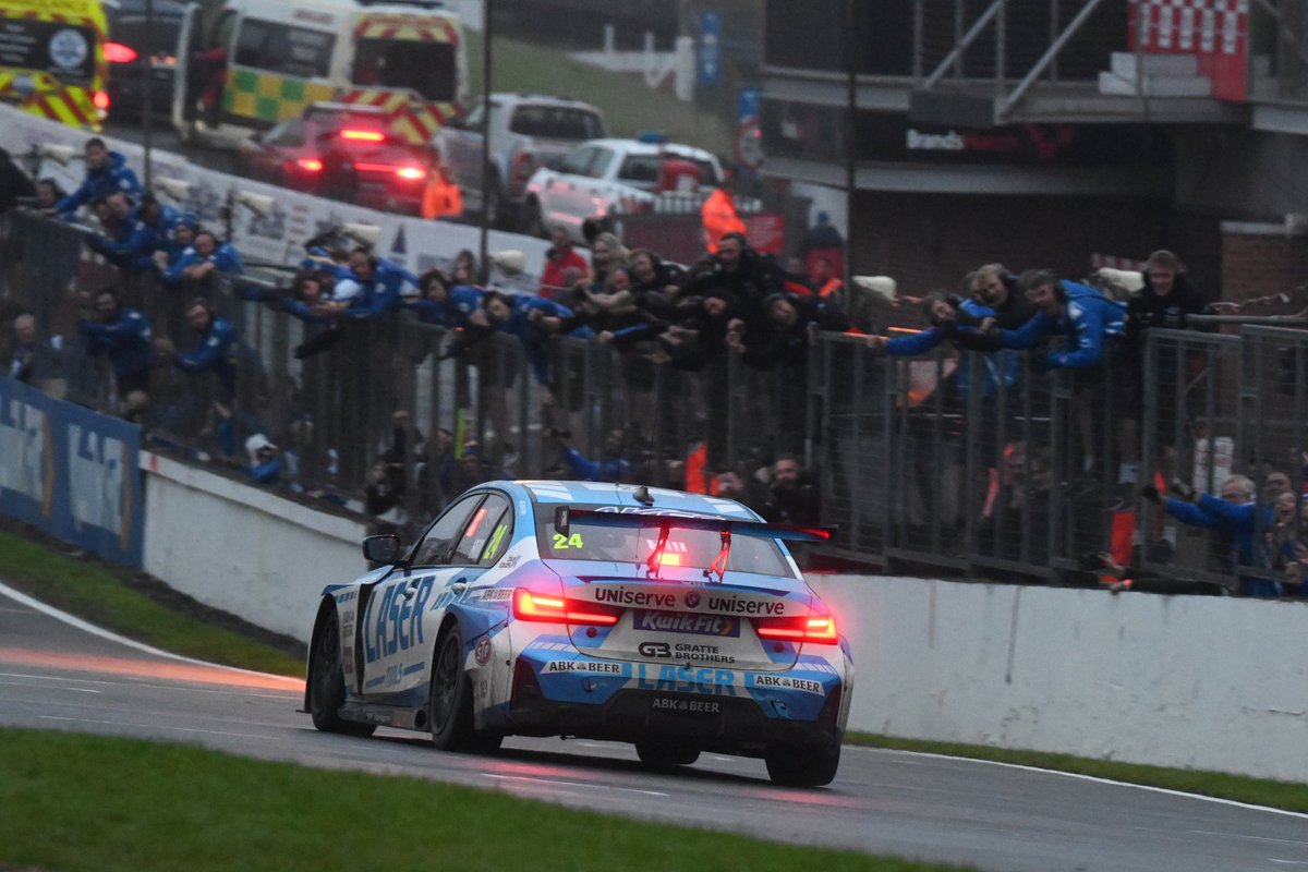 This time last week we all got to enjoy some thrilling edge of the seat racing, a phenomenal overtake in the final race that ultimately won Jake the championship, and a whole lot of cheering and celebrating.

📷 Photo by <a href="/JakobEbrey/">JEP</a> 

#WeAreLaserToolsRacing #MBMotorsport #BTCC