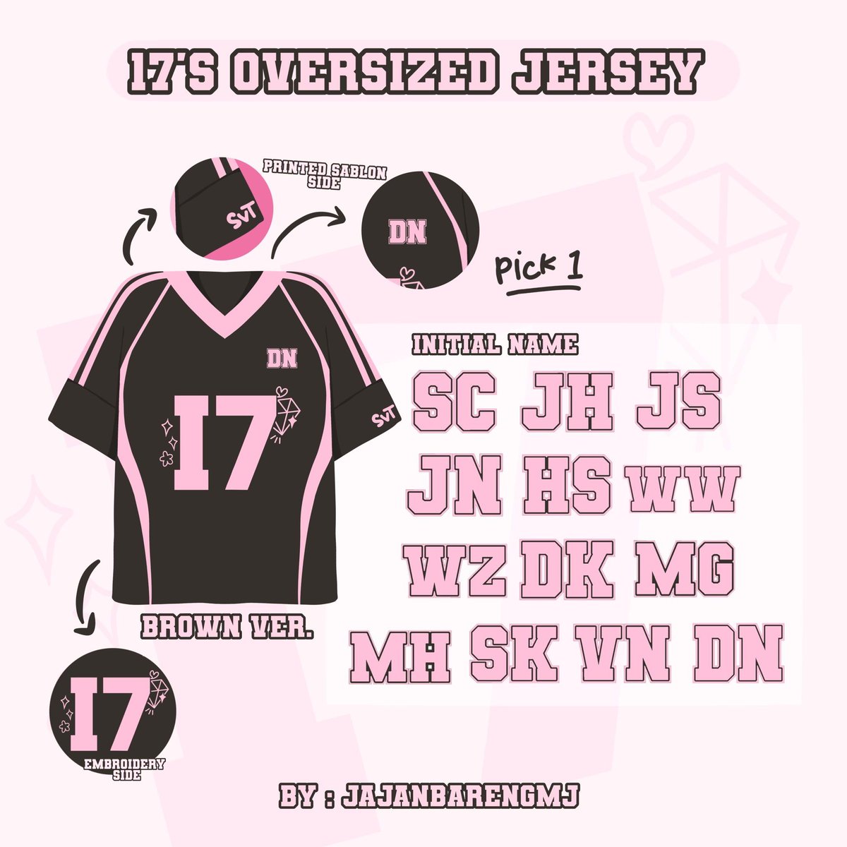 SeokSoon_Zone's tweet photo. #SSZoneGO wts lfb

[PH GO] SEVENTEEN 17'S OVERSIZED JERSEY by @jajanbarengmj 🇮🇩

P850 each
Exclusive of ISF &amp; LSF

DOO/DOP: OCT 25, 2024
mop/mod: see carrd in bio
FETA/SFETA

More details/ Order form:
https://t.co/CwIx70p80t https://t.co/xTNDCxzmaS