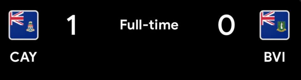 Put up a good fight! All the best to the CIFA as they face SKN for promotion in the CNL