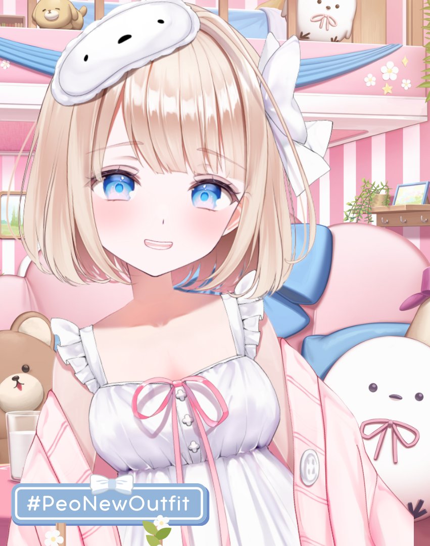 yukinoshitapeo's tweet image. Thank you for watching my stream🤍
It was the unveiling of my new outfit and my new home! Nui-mama, Fungi-papa, and Resu-san put so much cuteness and my personality into everything, so I hope everyone will love it too! Everywhere you look is full of cuteness, and I find myself…