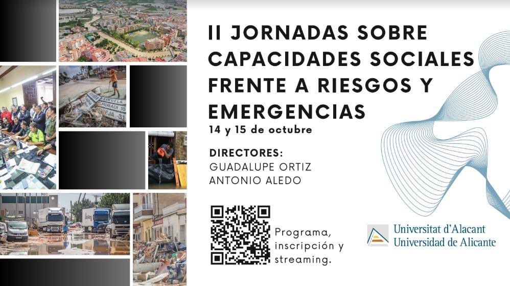 El lunes comienza el Máster en Planificación y Gestión de Riesgos Naturales de <a href="/UA_Universidad/">Universidad de Alicante UA</a> de la mejor manera, con estas interesantes jornadas.

#jornadas #master #riesgosnaturales #emergencias #geografia #geografiaua