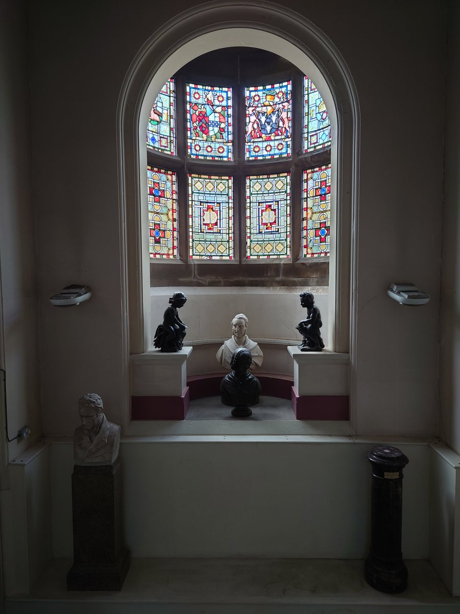 #StainedGlassSunday Derby Art Gallery and Museum.