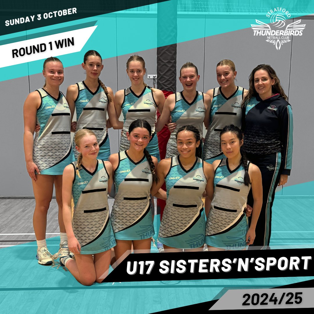 Stratford Thunderbirds (@stratfordtbirds) on Twitter photo 🎉 A great start for the U17s in the Sisters’n’Sport National Cup coming away with a 53-31 against a strong Macclesfield team.
Thank you to <a href="/maccnetball/">Macclesfield Netball</a> for making the trip down and good luck for the rest of your season 💖
⭐️ Player of the Match : Lauren ⭐️ 🎉 A great start for the U17s in the Sisters’n’Sport National Cup coming away with a 53-31 against a strong Macclesfield team.
Thank you to <a href="/maccnetball/">Macclesfield Netball</a> for making the trip down and good luck for the rest of your season 💖
⭐️ Player of the Match : Lauren ⭐️