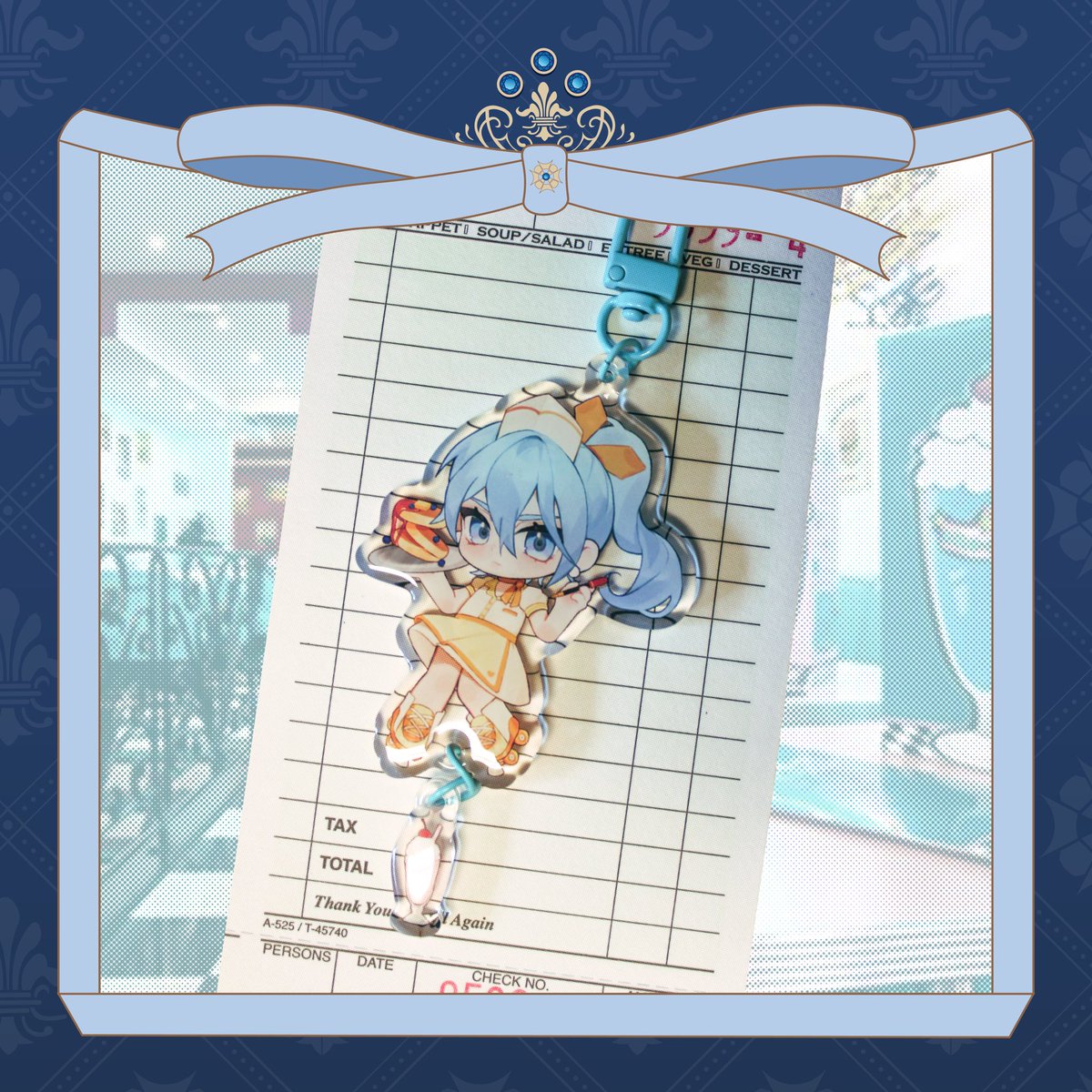 Its here! The very first Edmond keychains for the zine have been manufactured, and he's as sweet as he looks 🥞 ! 
If you want to win a free keychain, just like this post and rt your favorite edmond card! We will randomly select 3 lucky winners! Good luck everyone 💙
