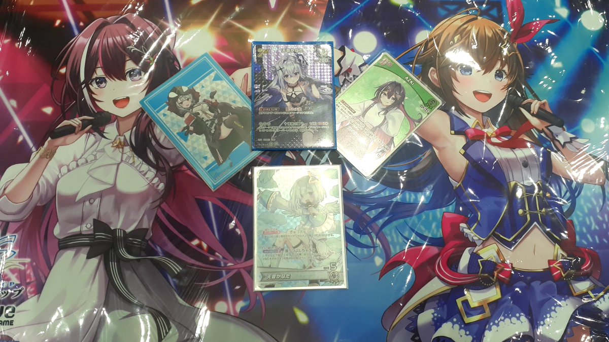 最初の大型ブルームカップDX全勝で突破！プレイマットもゲットしました