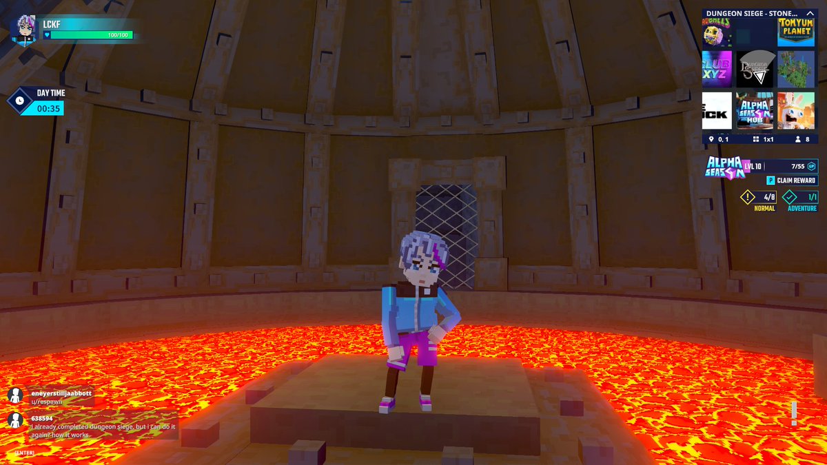 I'm completing quests in the RPG Stonebridge (<a href="/SquareEnix/">Square Enix</a>) in <a href="/TheSandboxGame/">The Sandbox</a>! Join me to earn $SAND rewards and share some ale in the tavern!  sandbox.game #TheSandbox #AlphaSeason4 #AS4SocialChallenge