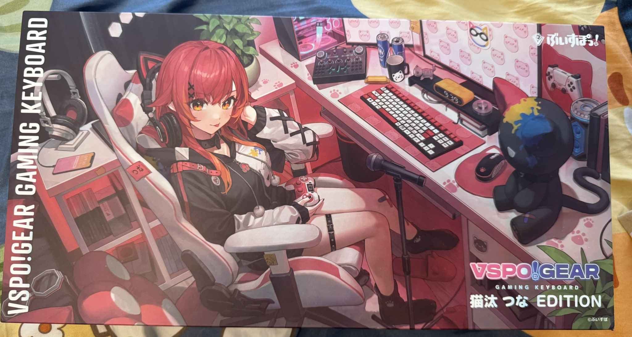 Vspo!Gear 猫汰つなエディション ゲーミングキーボード