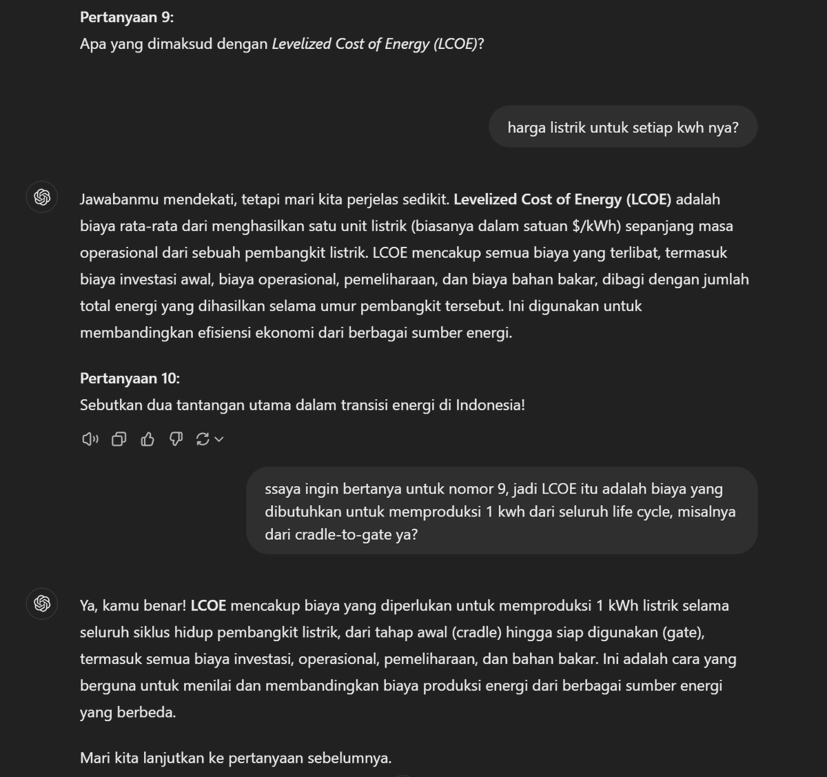 chat gpt cocok buat belajar matkul hapalan weh WKWK