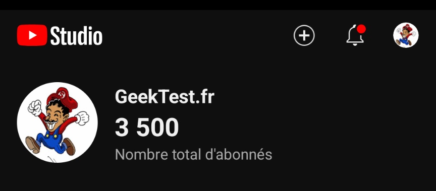 GeekTestBlog's tweet image. Un nouveau cap de franchi ! Merci la commu 🙏🏼🥳