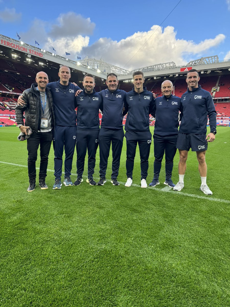 An unforgettable day with the @rugbyfootballleague team of match officials at the Betfred Super League Grand Final at Old Trafford.

A massive thank you for their hospitality and continued support.