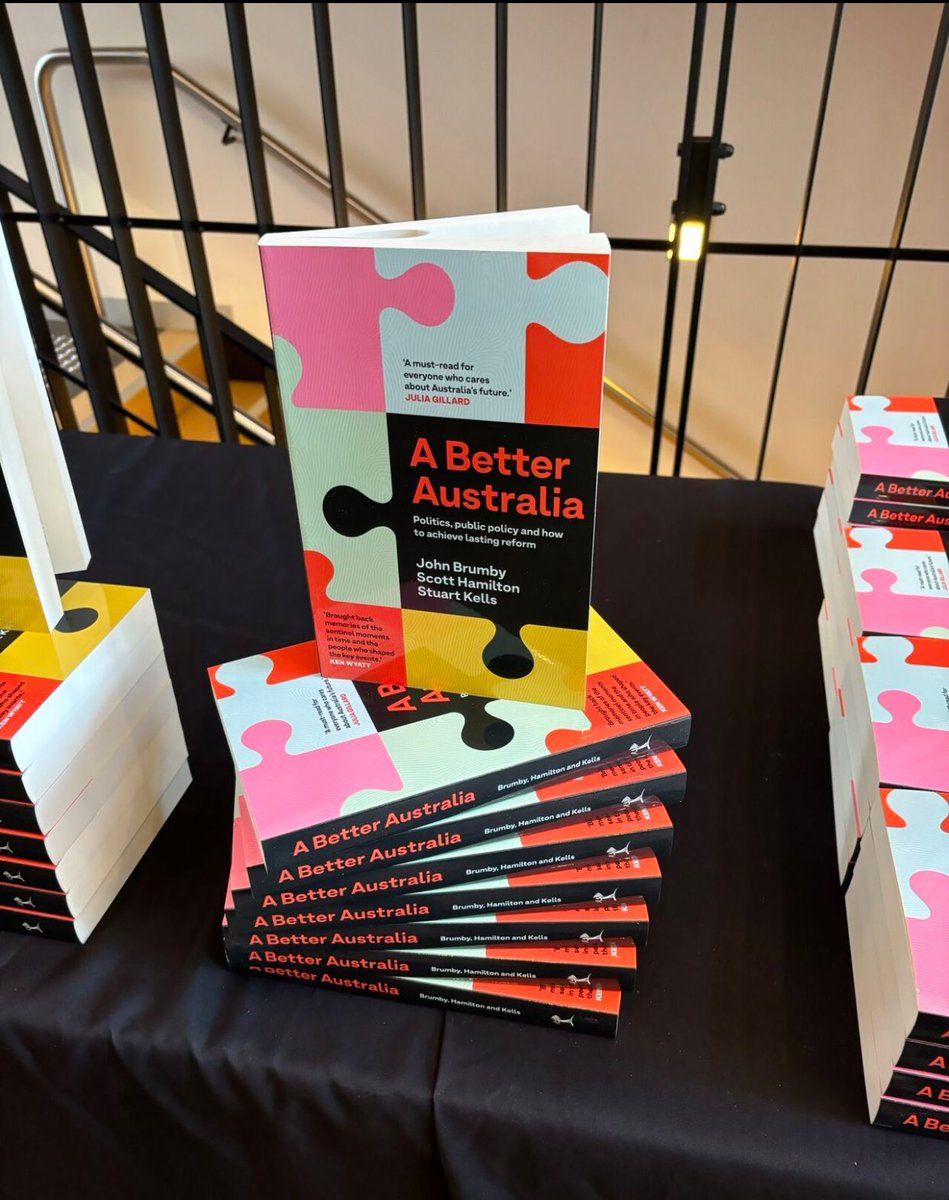 Scott Hamilton (@sdhamiltonvic) on Twitter photo “An important book for anyone interested in our democracy and how ideas become policy,” says <a href="/helenhainesindi/">Helen Haines MP</a>
In all good book stores on 22 Oct. Pre-order <a href="/MUPublishing/">Melbourne University Publishing</a> mup.com.au/books/a-better… #ABetterAus #auspol #insiders “An important book for anyone interested in our democracy and how ideas become policy,” says <a href="/helenhainesindi/">Helen Haines MP</a>
In all good book stores on 22 Oct. Pre-order <a href="/MUPublishing/">Melbourne University Publishing</a> mup.com.au/books/a-better… #ABetterAus #auspol #insiders