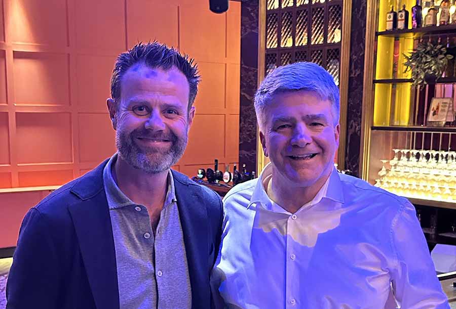 With the great Brian Flanagan at the opening of Upstairs in the Silken in Kildare's <a href="/TheSilkenThomas/">Silken Thomas</a>