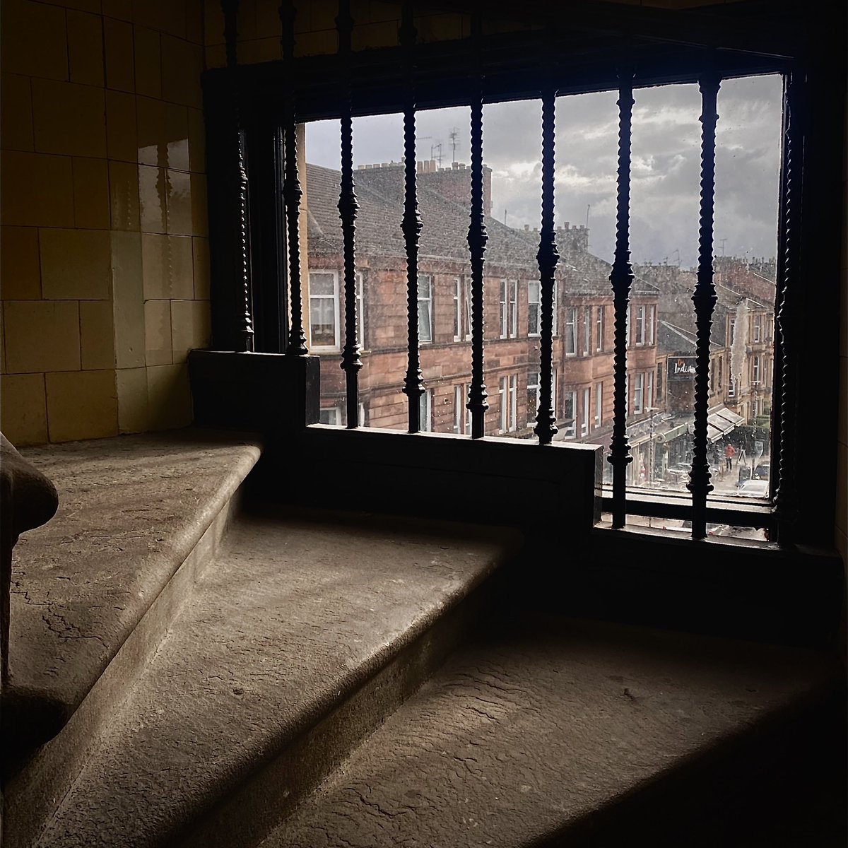 #Glasgow. 
 
#Tenement #tiles #Scotland #Scottish #Archive #architecture #traditional #heritage #WallyClose #StainedGlass #Tilehunt #glasgowphotography #glasgowlife #scottishphotography #entrance #HiddenGlasgow #HiddenScotland #Staircase