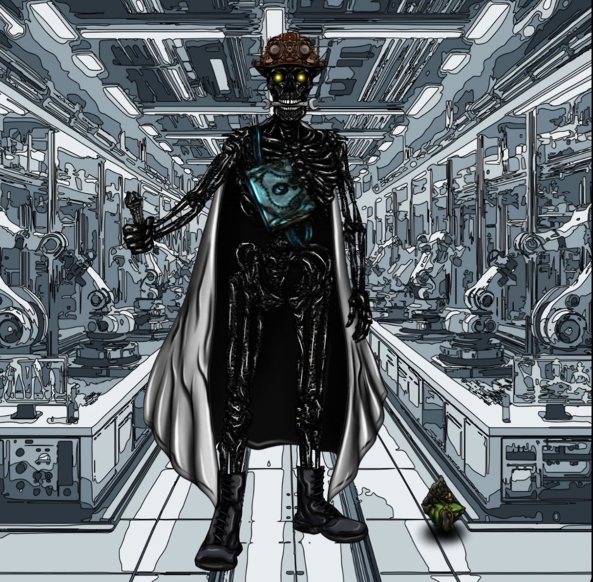 Playa2_Crypt's tweet photo. 🚨 @CryptTCG  🚨
Prolly a necessary character when roaming the metaverse  🤔 Meet  "Mr. Fix-It"❣️ Created utilizing #CryptConstruct.  Amazing chance (open to ALL) to enter our contest rn and possibly win value of 0.5 ETH creation!  #CryptTCG #CryptCards https://t.co/yKTjgemRES