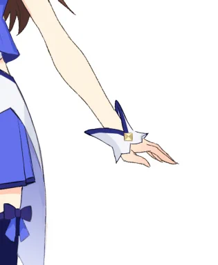 手首のこの飾りを掌側から見たらどう見えるってのを考えてたら頭痛してきた 