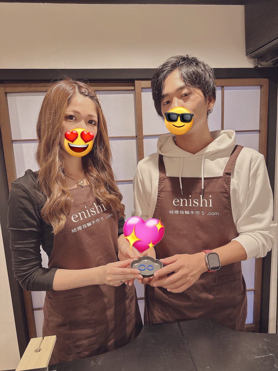 結婚指輪手作りしてきました💍
完成楽しみすぎる😘😘😘