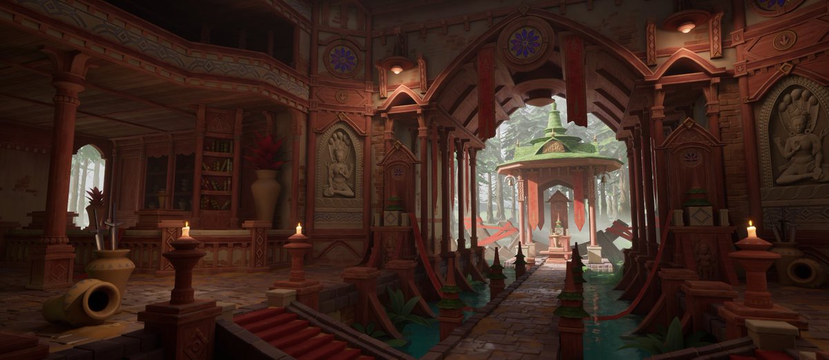Blockout vs Final Render