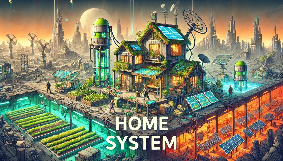 Setzerosurvival's tweet photo. Nov 2024
4. Home - Build your own haven! The Home System lets you create and customize your personal base, complete with facilities, farms, and crafting stations. https://t.co/goMErz5BzI